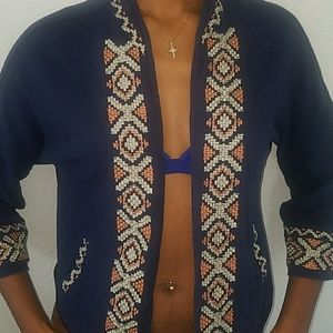 Kimono inspired blazer